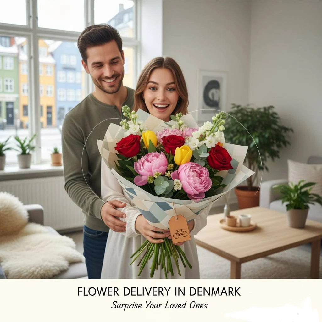 Flower Delivery in Denmark – Surprise Your Loved Ones